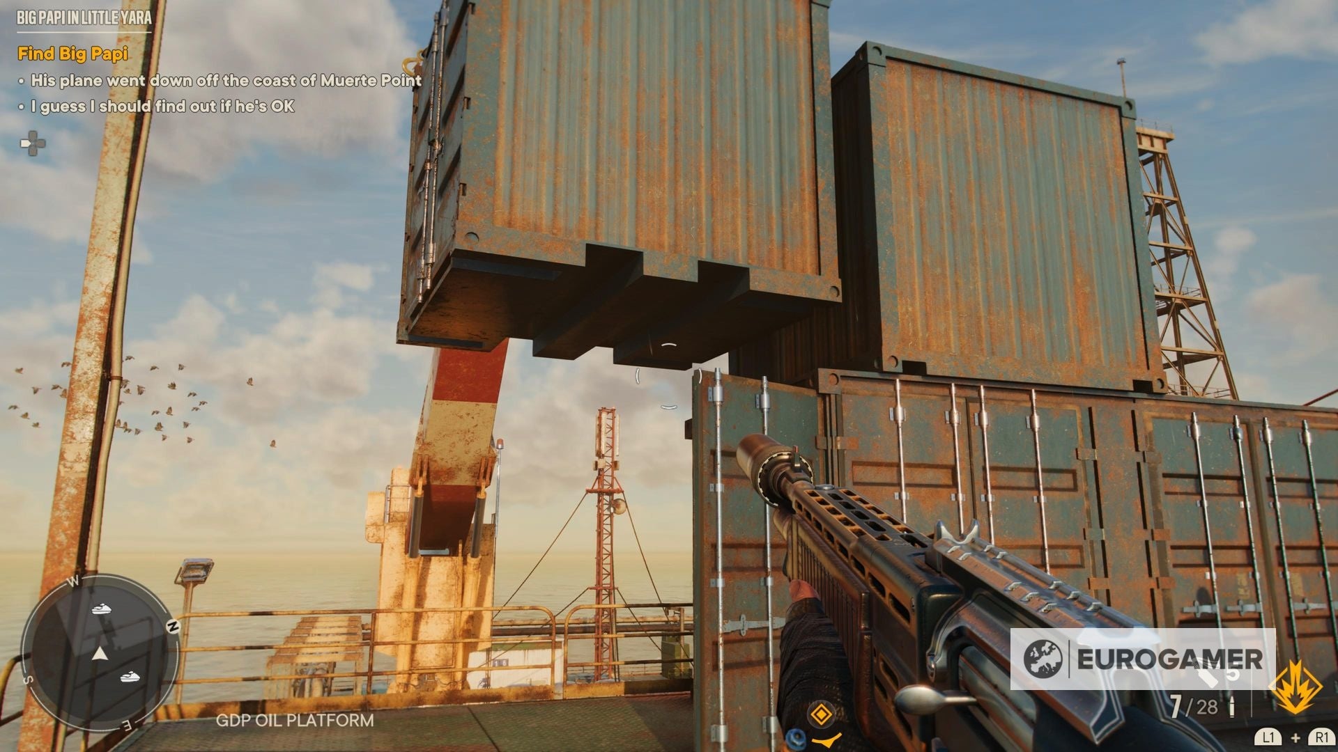 Far Cry 6 GDP Oil Platform location and how to get oil platform gun